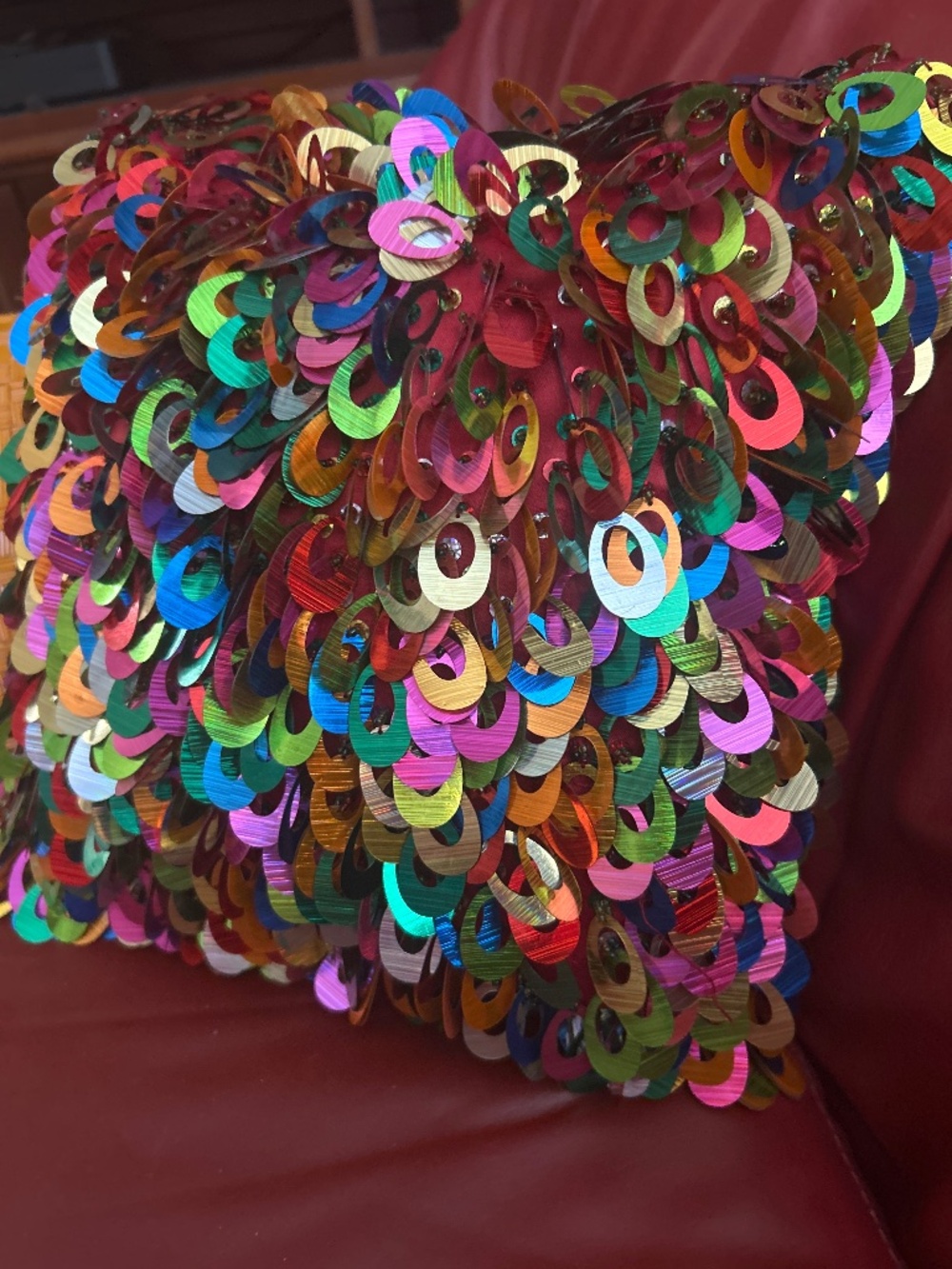 Sparkle pillow